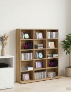 vidaXL Кабинет за CD Дъб артизан 96 x 235 x 975 см
