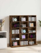vidaXL Кабинет за CD Опушен дъб 96 x 235 x 975 см