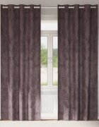 vidaXL Кадифени завеси 2 бр. Кафяво 245 x 140 см Кадифе