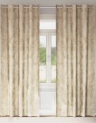 vidaXL Кадифени завеси 2 бр. Крем 225 x 140 см Кадифе