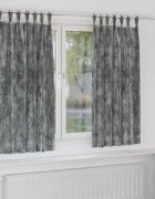 vidaXL Кадифени завеси 2 бр. Сив 175 x 140 см Кадифе