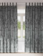 vidaXL Кадифени завеси 2 бр. Сив 245 x 140 см Кадифе