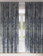 vidaXL Кадифени завеси 2 бр. Сребристо сиво 225 x 140 см Кадифе