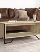 vidaXL Кафе маса дъб сонома 100x51x40 см инженерно дърво