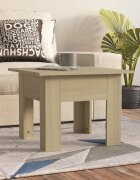 vidaXL Кафе маса дъб сонома 55x55x42 см инженерно дърво