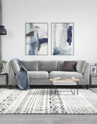 vidaXL Кафе маси 2 бр бетонно сиво 50x46x35 см инженерно дърво