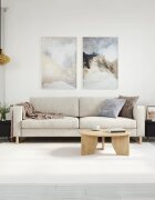 vidaXL Кафе маси 2 бр черни 50x46x35 см инженерно дърво