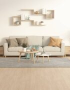 vidaXL Кафе маси 2 бр дъб сонома 50x50x40 см инженерно дърво