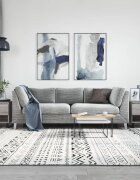 vidaXL Кафе маси 2 бр сив сонома 50x46x50 см инженерно дърво