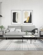 vidaXL Кафе маси 2 бр сив сонома 50x46x50 см инженерно дърво