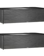 vidaXL Калъф градинска мебел 2 бр 16 капси 325x205x90 см правоъгълни