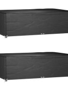 vidaXL Калъф за градинска мебел 2 бр 12 капси 227x152x65см правоъгълни
