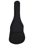 vidaXL Калъф за китара за 1/2 (34") класическа китара черна 94x35 см плат