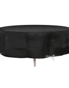 vidaXL Калъф за лаундж комплект 8 капси Ø188x50 см кръгли