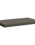 vidaXL Калъф за пейка 1 част VUGHT 100% полиестер Сиво 60 x 50 x 5 см