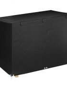 vidaXL Калъф за пейка люлка 12 капси 215x150x130/150 см полиетилен