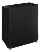 vidaXL Калъф за пейка люлка 8 капси 125x90x135/165 см полиетилен
