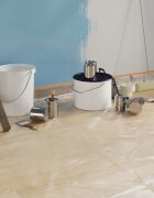 vidaXL Калъф за прах с лепилна лента 6 бр. Прозрачен 55 x 3300 см HDPE