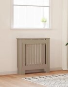 vidaXL Калъф за радиатор Дъб сонома 78 x 19 x 815 см