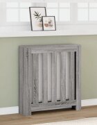 vidaXL Калъф за радиатор Сив Сонома 78 x 20 x 82 cm