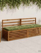 vidaXL Калъфи за пейки 2 части VUGHT 2 бр. 100% полиестер