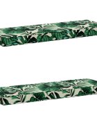 vidaXL Калъфи за пейки 2 части VUGHT 2 pcs 100% полиестер