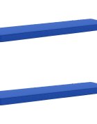vidaXL Калъфи за пейки 2 части VUGHT 2 pcs 100% полиестер