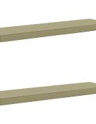 vidaXL Калъфи за пейки 2 части VUGHT 2 pcs 100% полиестер
