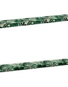 vidaXL Калъфи за пейки 2 части VUGHT 2 pcs 100% полиестер
