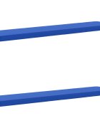vidaXL Калъфи за пейки 2 части VUGHT 2 pcs 100% полиестер