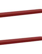 vidaXL Калъфи за пейки 2 части VUGHT 2 pcs 100% полиестер