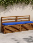 vidaXL Калъфи за пейки 2 части VUGHT 2 pcs 100% полиестер