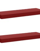 vidaXL Калъфи за пейки 2 части VUGHT 2 pcs 100% полиестер