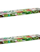 vidaXL Калъфи за пейки 2 части VUGHT 2 pcs 100% полиестер Многоцветен