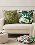 vidaXL Калъфка за възглавница 12 pcs HEERLEN Мотив с листа 50 x 50 cm