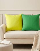 vidaXL Калъфка за възглавница 12 pcs HEERLEN Зелено 45 x 45 cm