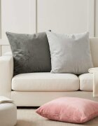 vidaXL Калъфка за възглавница 2 бр. HEERLEN Светлосиво 65 х 65 см