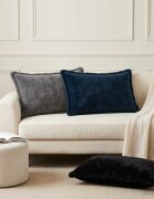 vidaXL Калъфка за възглавница 2 бр. HOUTEN Черно 50 x 70 cm