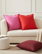 vidaXL Калъфка за възглавница 2 бр. HOUTEN Червено 55 x 55 см