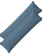 vidaXL Калъфка за възглавница 2 бр. HOUTEN Дънково син 40 x 145 см