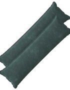 vidaXL Калъфка за възглавница 2 бр. HOUTEN Морско синьо 40 x 145 см