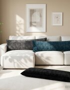 vidaXL Калъфка за възглавница 2 бр. HOUTEN Тъмносиво 40 x 145 см