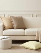 vidaXL Калъфка за възглавница 2 бр. HOUTEN Таупе 55 x 55 см Полиестер