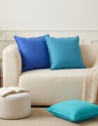 vidaXL Калъфка за възглавница 2 бр. HOUTEN Тюркоаз 55 x 55 см