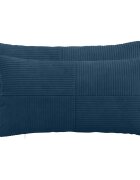 vidaXL Калъфка за възглавница 2 pcs ALMELO Морски син 40 x 80 cm