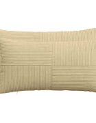 vidaXL Калъфка за възглавница 2 pcs ALMELO Сивозелен 40 x 80 cm
