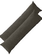 vidaXL Калъфка за възглавница 2 pcs HEERLEN Антрацит 40 x 145 см