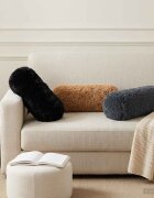 vidaXL Калъфка за възглавница 2 pcs HEERLEN Антрацит Ø 15 x 40 см