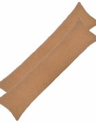 vidaXL Калъфка за възглавница 2 pcs HEERLEN Бежово 40 x 145 см Букле
