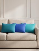 vidaXL Калъфка за възглавница 2 pcs HEERLEN Кралско синьо 30 x 50 cm